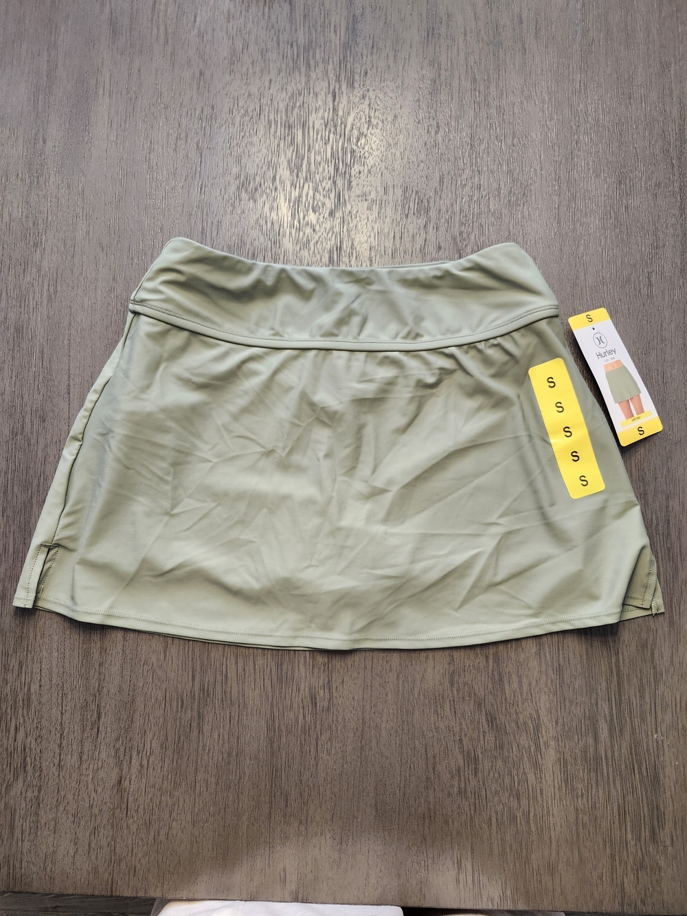 Hurley Olive Green Active Skort